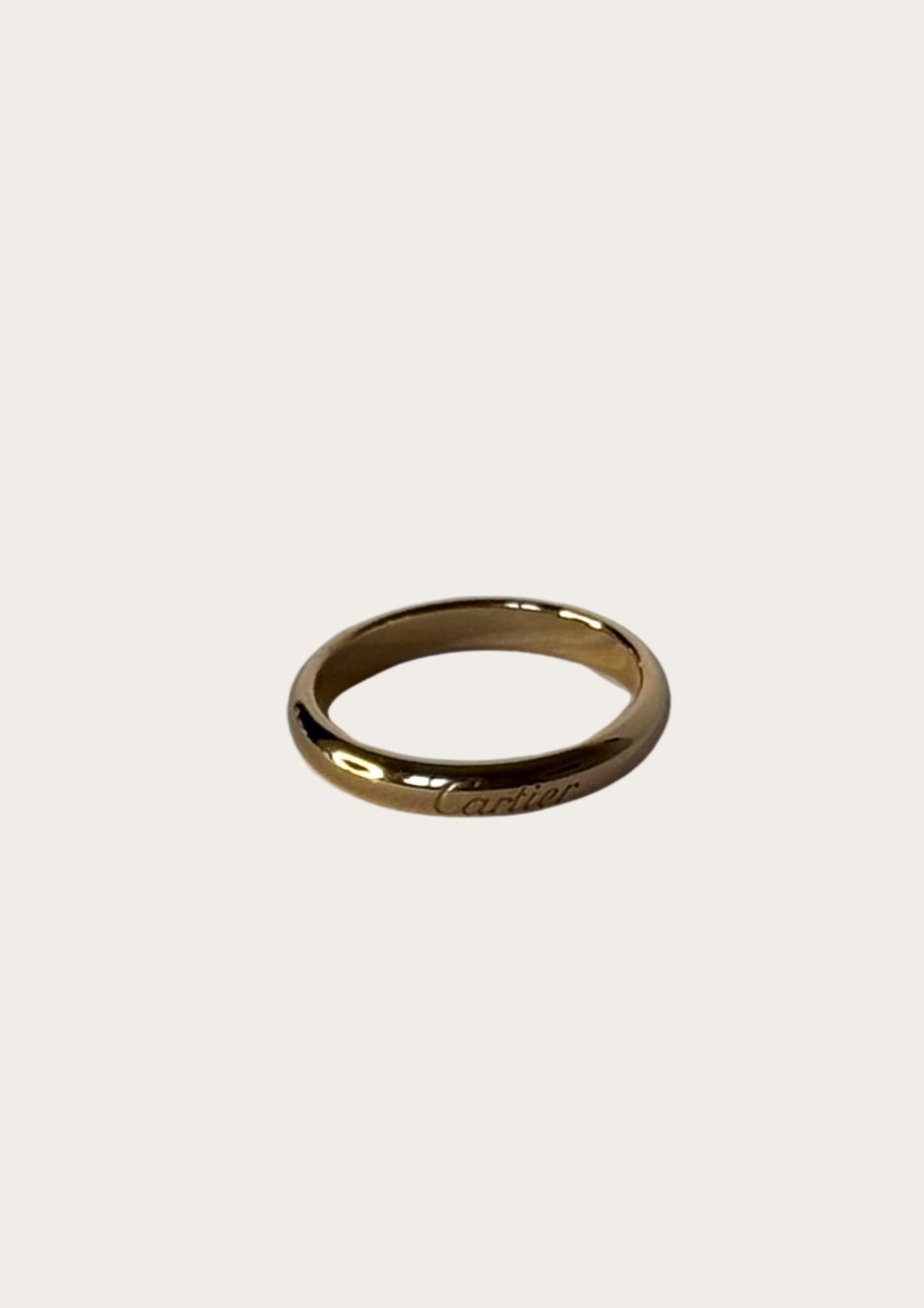 Cartier C de Cartier ring in rose gold with certificate 