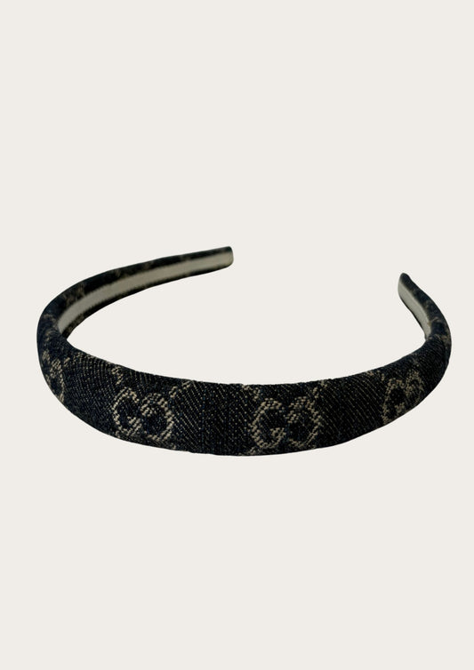 Gucci denim headband