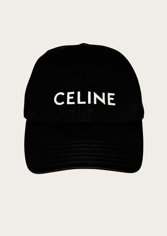 Celine logo cap