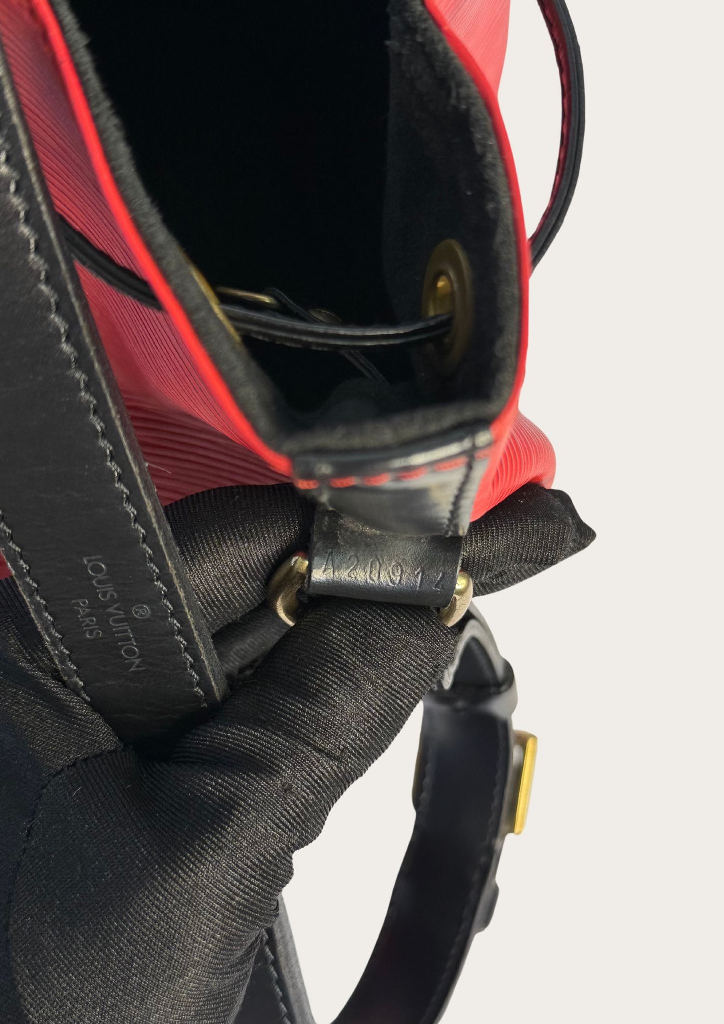 Louis Vuitton Petit Noé in Epi leather