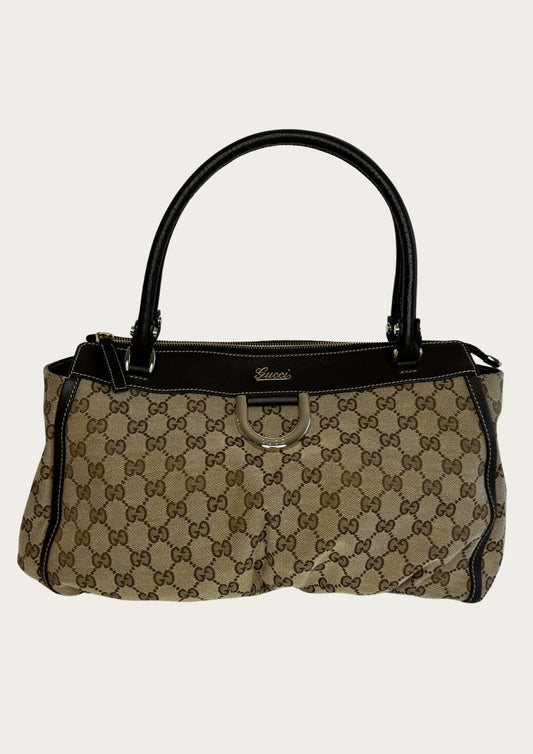 Gucci GG Canvas Abbey D-ring tote bag