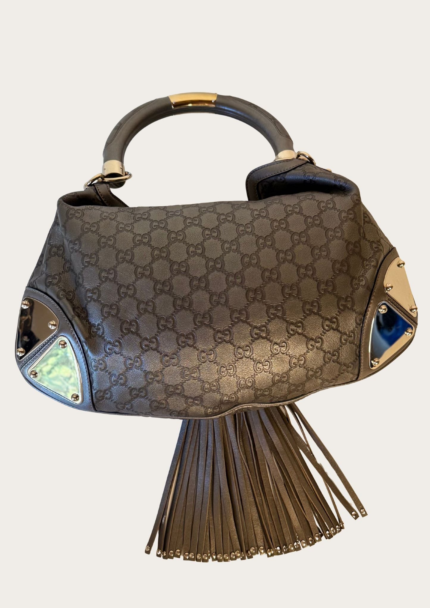 Gucci Indy bag in Guccissima leather