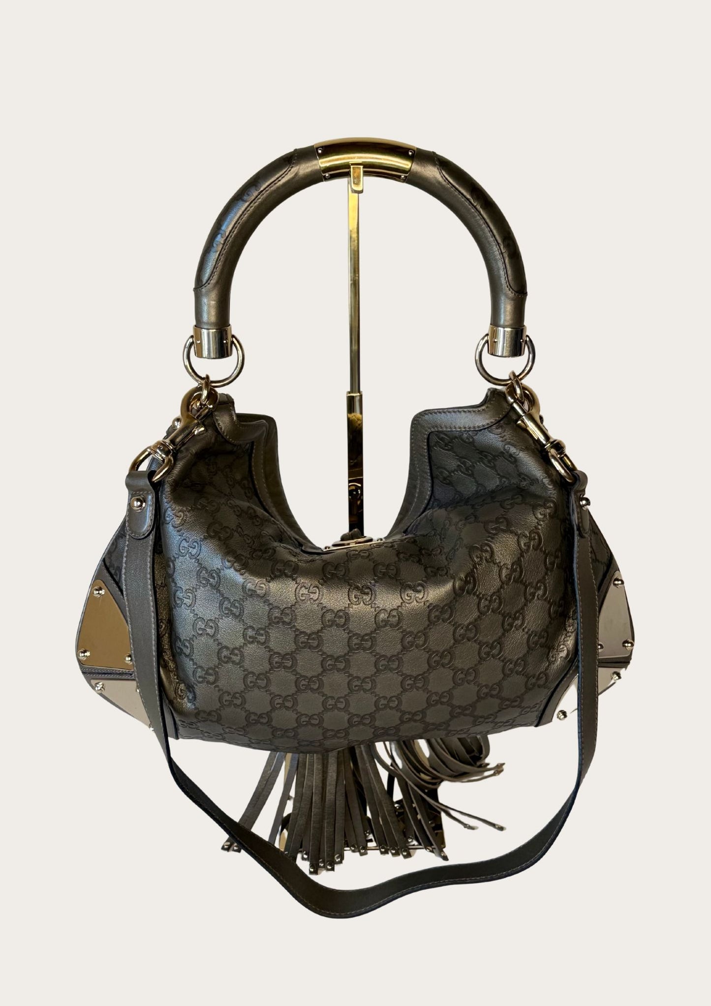 Gucci Indy bag in Guccissima leather